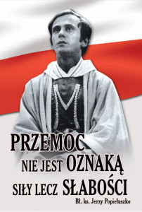 Bł. Ksiądz Jerzy Popiełuszko - Obrazek jednostronny