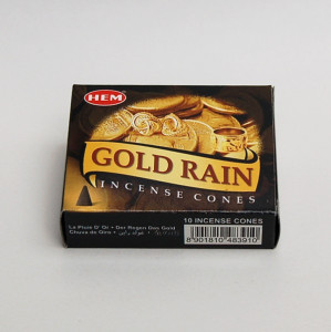Kadzidło stożkowe - Gold Rain
