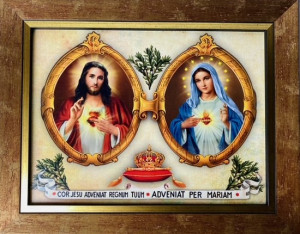 Obraz Najświętsze Serce Pana Jezusa i Maryi