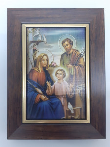 Obraz w ramie Święta Rodzina, 15 x 20 cm