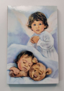 Obrazek - Anioł Stróż (dla chłopca, 7 x 10 cm) 