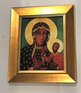 Obraz w ramie Matka Boska Częstochowska, 35,5 x 30.5 cm