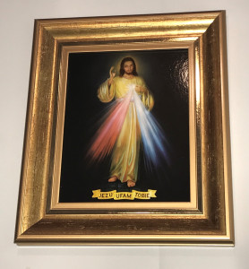 Obraz w ramie Jezu Ufam Tobie, 23,5 x 18,5 cm